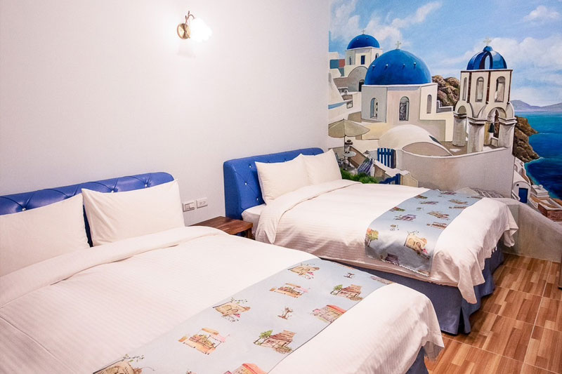 地中海四人套房